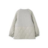 ダンボール中綿切り替えノーカラージャケット≪手洗い可能≫ | ketty | 詳細画像14