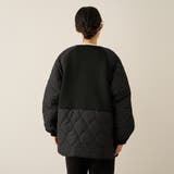 ダンボール中綿切り替えノーカラージャケット≪手洗い可能≫ | ketty | 詳細画像6