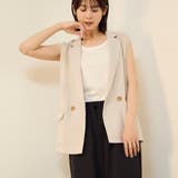ベージュ | グリッティメッシュダブルベスト | ketty