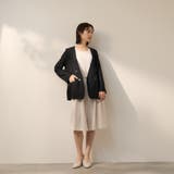 グリッディメッシュノーカラージャケット | ketty | 詳細画像7 