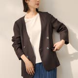 グリッディメッシュノーカラージャケット | ketty | 詳細画像8 
