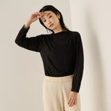 ボトルネックセミシアーカットソー≪手洗い可能≫ | ketty | 詳細画像2