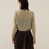 ボトルネックセミシアーカットソー≪手洗い可能≫ | ketty | 詳細画像8