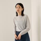 シルバー系その他 | ボトルネックセミシアーカットソー≪手洗い可能≫ | ketty