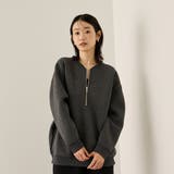 ソフトダンボールハーフZIPプルオーバー≪手洗い可能≫ | ketty | 詳細画像4