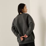 ソフトダンボールハーフZIPプルオーバー≪手洗い可能≫ | ketty | 詳細画像5