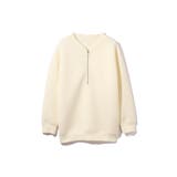 ソフトダンボールハーフZIPプルオーバー≪手洗い可能≫ | ketty | 詳細画像9