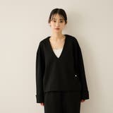 ブラック | フリースバックダンボールプルオーバー≪手洗い可能≫ | ketty