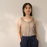 コードダブルニットヘンリーN/Sカットソー | ketty | 詳細画像1 