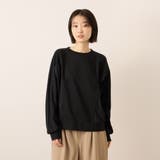 ブラック | 【ふんわり、きちんと。】ドルマンギャザープルオーバー | ketty