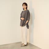 【機能するミニマル服】ポンチョTシャツ | ketty | 詳細画像21 