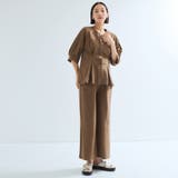 CICA配合セミワイドイージーワイドパンツ≪セットアップ対応/洗濯機で洗える≫ | ketty | 詳細画像4