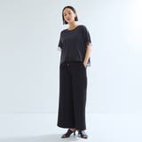 CICA配合セミワイドイージーワイドパンツ≪セットアップ対応/洗濯機で洗える≫ | ketty | 詳細画像8