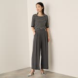 ナシジストレッチ2タックワイドパンツ≪手洗い可能≫ | ketty | 詳細画像11