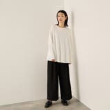 ナシジストレッチ2タックワイドパンツ≪手洗い可能≫ | ketty | 詳細画像4