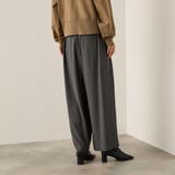 ナシジストレッチ2タックワイドパンツ≪手洗い可能≫ | ketty | 詳細画像6