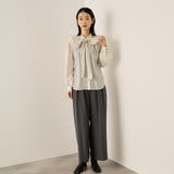 ナシジストレッチ2タックワイドパンツ≪手洗い可能≫ | ketty | 詳細画像9