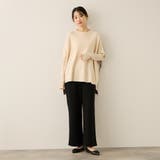 フリースバックダンボールワイドパンツ≪手洗い可能≫ | ketty | 詳細画像4 