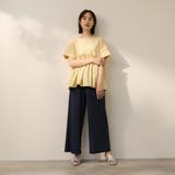 CICA配合サークルストレッチイージーワイドパンツ | ketty | 詳細画像8 