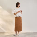 ストレッチフェイクスウェードナロースカート | ketty | 詳細画像7 