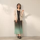 シフォングラデーションプリーツスカート | ketty | 詳細画像8 