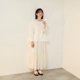 コットンローンティアードロングスカート | ketty | 詳細画像6 