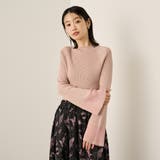 シアースリーブリブニットプルオーバー≪手洗い可能≫ | ketty | 詳細画像9