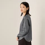 エアリーグリッターラウンドヘムニット≪手洗い可能≫ | ketty | 詳細画像5