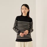 ブラック系その他 | ハイネック総針ニットプルオーバー≪洗濯機で洗える≫ | ketty