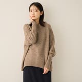 ブラウン | ヤクライクモックネックニットプルオーバー | ketty