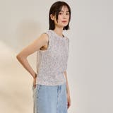 ミックスコイルクロップドニットベスト | ketty | 詳細画像1