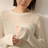 リネンフィールフリルヘムニットプルオーバー | ketty | 詳細画像8 