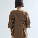 CICA配合サークルストレッチブラウス≪セットアップ対応/洗濯機で洗える≫ | ketty | 詳細画像3