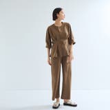 CICA配合サークルストレッチブラウス≪セットアップ対応/洗濯機で洗える≫ | ketty | 詳細画像4