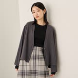チャコールグレー | ≪日本製≫ ドライカルゼTEXカーディガン≪手洗い可能≫ | ketty