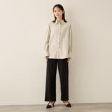 サテンピーチバックギャザーブラウス≪手洗い可能≫ | ketty | 詳細画像10