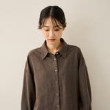 サテンピーチバックギャザーブラウス≪手洗い可能≫ | ketty | 詳細画像6