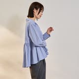 モイストブロードラッフルヘムブラウス | ketty | 詳細画像3