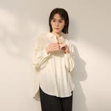TRローンバックヨークギャザーコクーンブラウス | ketty | 詳細画像8 