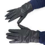 手袋メンズレザー革グローブ黒飾りボタン付きキーズKeys-004 | KEYS  | 詳細画像2 