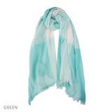 グリーン | ストールレディーススカーフ春夏メンズ綿100%コットンブロックチェックキーズke… | KEYS