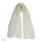 ベージュ | ストールメンズレディース春夏無地スカーフキーズKeys-105 | KEYS 