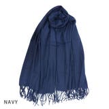 NAVY | ストール 大判 レディース | KEYS 