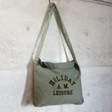 KHAKI | フロッキープリント ショルダートートバッグ | KEYS