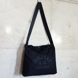BLACK | フロッキープリント ショルダートートバッグ | KEYS