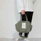 バッグ ショルダーバッグ メッセージラベル キャンバスバッグ | KEYS  | 詳細画像3 