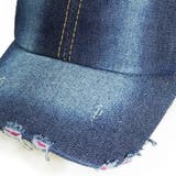 帽子メンズキャップダメージデニムシンプル野球帽レディースウォッシュ加工キーズKe… | KEYS  | 詳細画像8 
