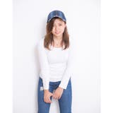 帽子メンズキャップダメージデニムシンプル野球帽レディースウォッシュ加工キーズKe… | KEYS  | 詳細画像2 