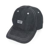 ブラック | 帽子メンズキャップシンプル野球帽スポーツレディースデニムジーンズローキャップタグ… | KEYS 