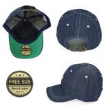 帽子メンズキャップシンプル野球帽スポーツレディースデニムジーンズローキャップタグ… | KEYS  | 詳細画像4 